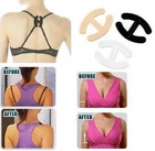 4 o. 8pcs bra clip straps magic bra clip 4 colors, 2 models anti slip New