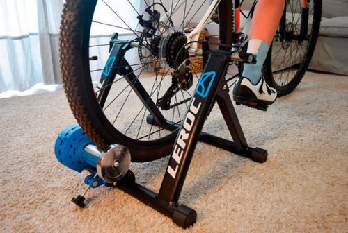 LEROC BIKES Bicicleta Estática Plegable Bicicleta Indoor Fitness Bike Bicicleta Estática - Nueva - Imagen 2 de 2