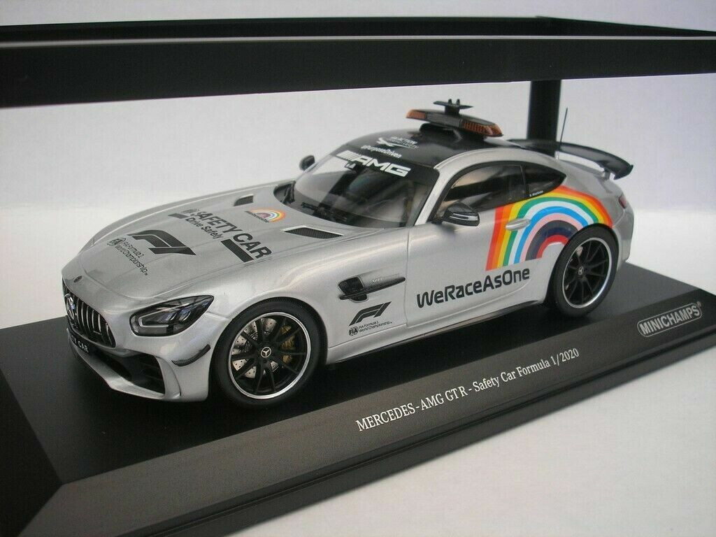 ミニカー Mercedes-AMG GTR official FIA safety car Mercedes AMG GTR Safety Car Formula One 2020 Minichamps