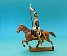 Soldat CBG Mignot - Premier Empire - Cavalier 158 - Maréchal à Cheval - Plomb Peint 54mm