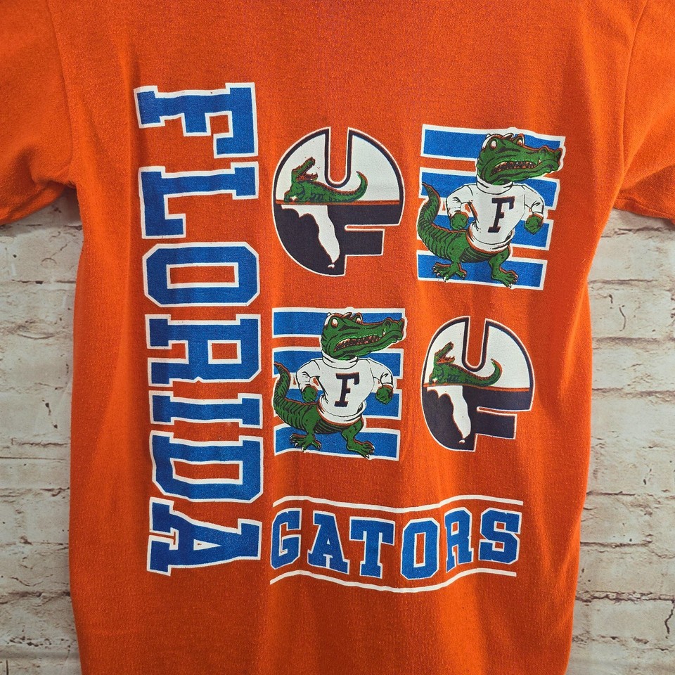 Vintage Soffe Shirts Florida Gators Adult TShirt Medium Orange