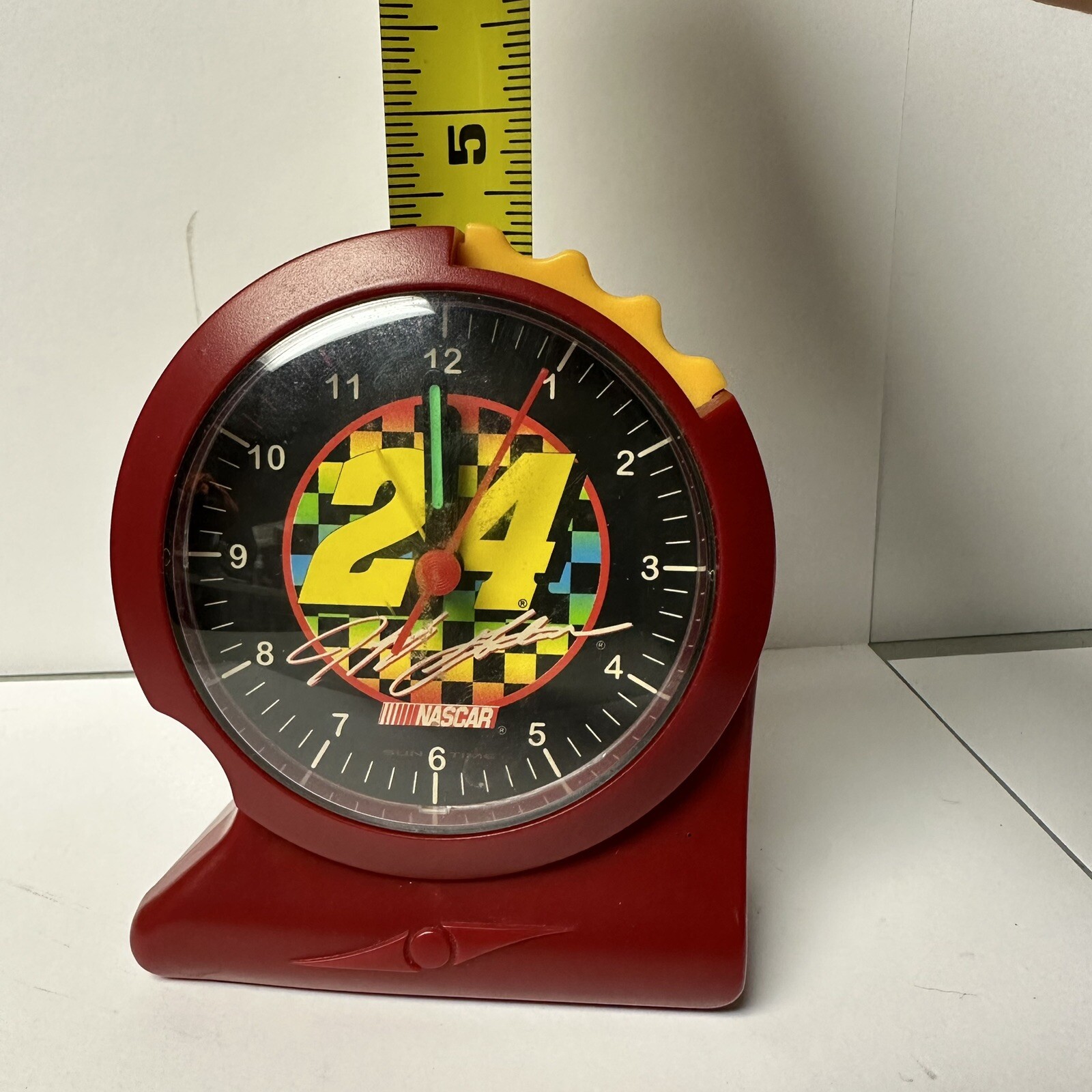 Vintage Jeff Gordon Suntime Gripper Alarm Clock - Read Description