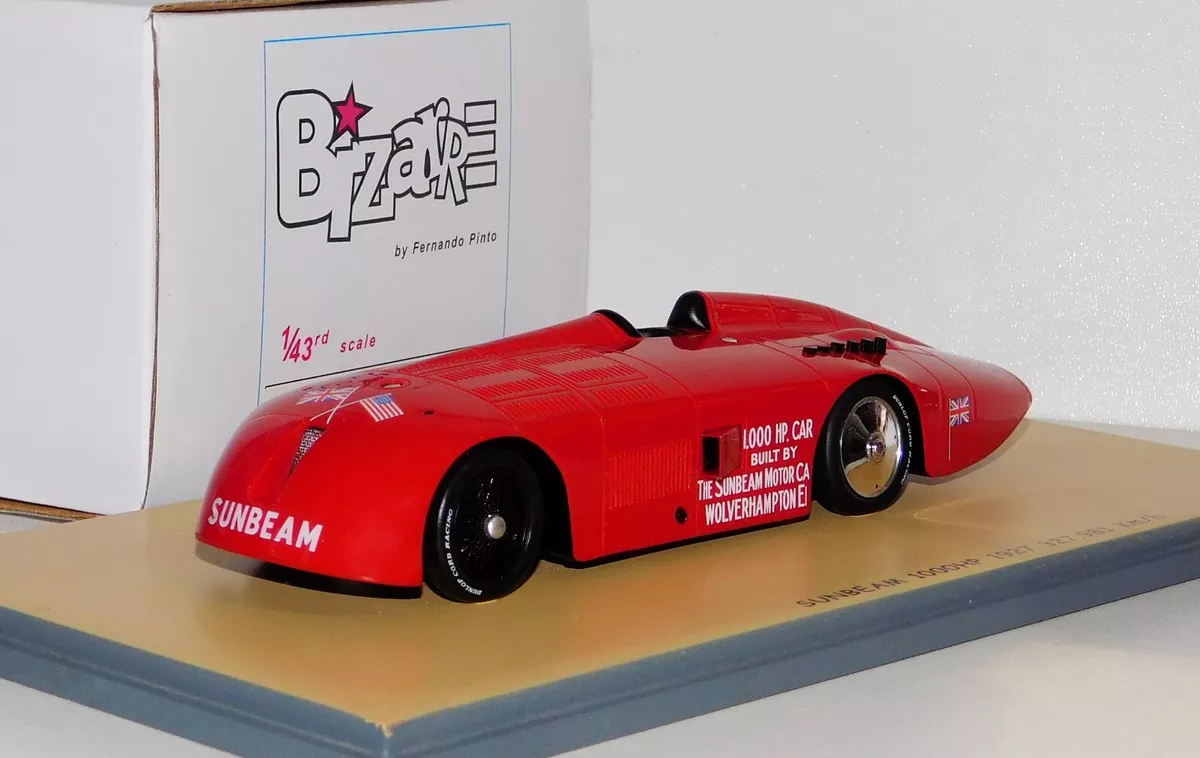 SUNBEAM 1000HP DAYTONA RECORD 1927 BIZARRE BZ456 1/43