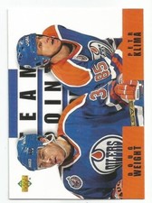 DOUG WEIGHT PETR KLIMA 1993-94 UPPER DECK TEAM POINT LEADERS NM-MT CONDITION