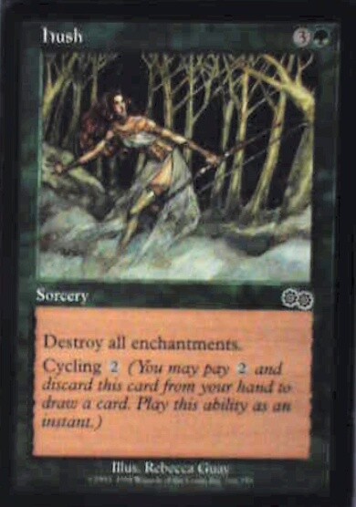 Hush - Urza's Saga: #266, Magic: The Gathering Lp R36 | eBay
