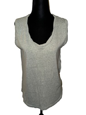 Loft Women s Medium Gray Sleeveless Tank Top
