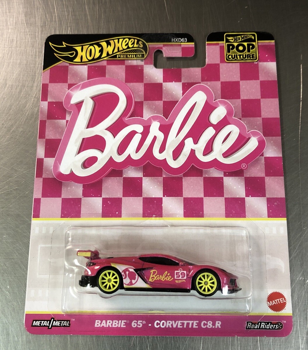 HOT WHEELS 2024 POP CULTURE HXD63 E BARBIE CORVETTE C8.R