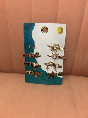 Cosmic Connection 7pc Hair Clip Set NWT