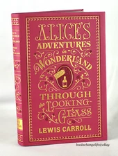 ALICE'S ADVENTURES IN WONDERLAND & THROUGH LOOKING-GLASS Lewis Carroll Brand NEW
