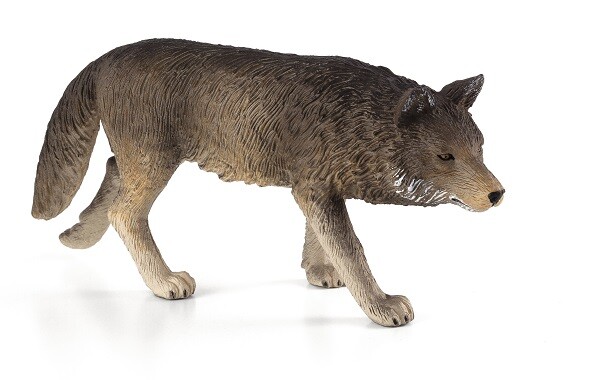 Mojo 387026N Wolf standing 10 cm Wildlife New Version