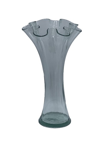 Tall Smokey Glass Column Vase -21.5 Inches Tall- Indoor/Outdoor | eBay