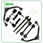 10pcs Steering Suspension Front Control Arms Tie Rods For 2006-2007 Jeep Liberty