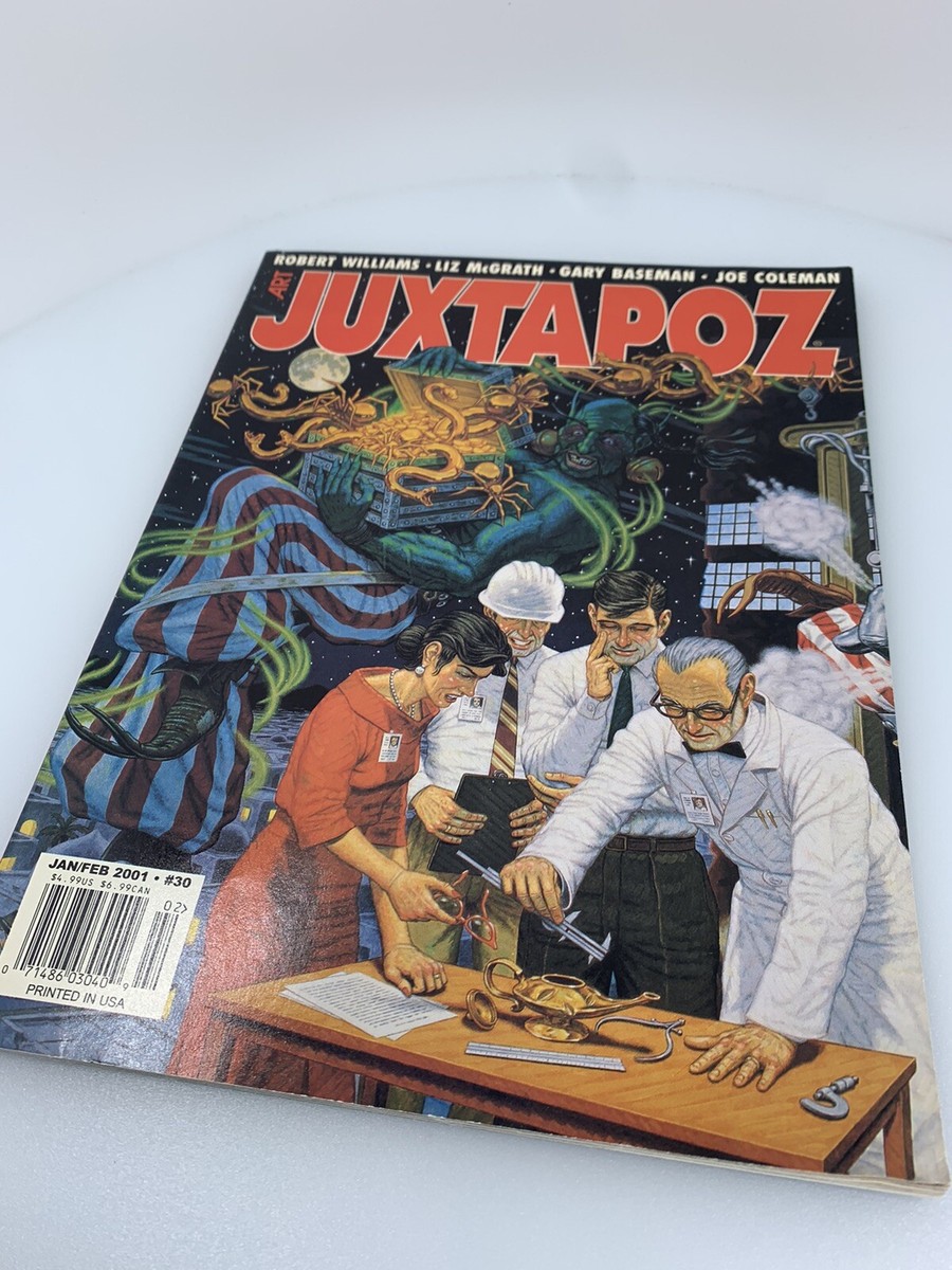 JUXTAPOZ MAGAZINE #30 JAN/FEB 2001 ROBERT WILLIAMS JOE