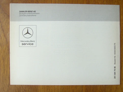 ASD Automatisches Sperrdifferential Betriebsanleitung Manual Mercedes-Benz - Bild 2 von 5
