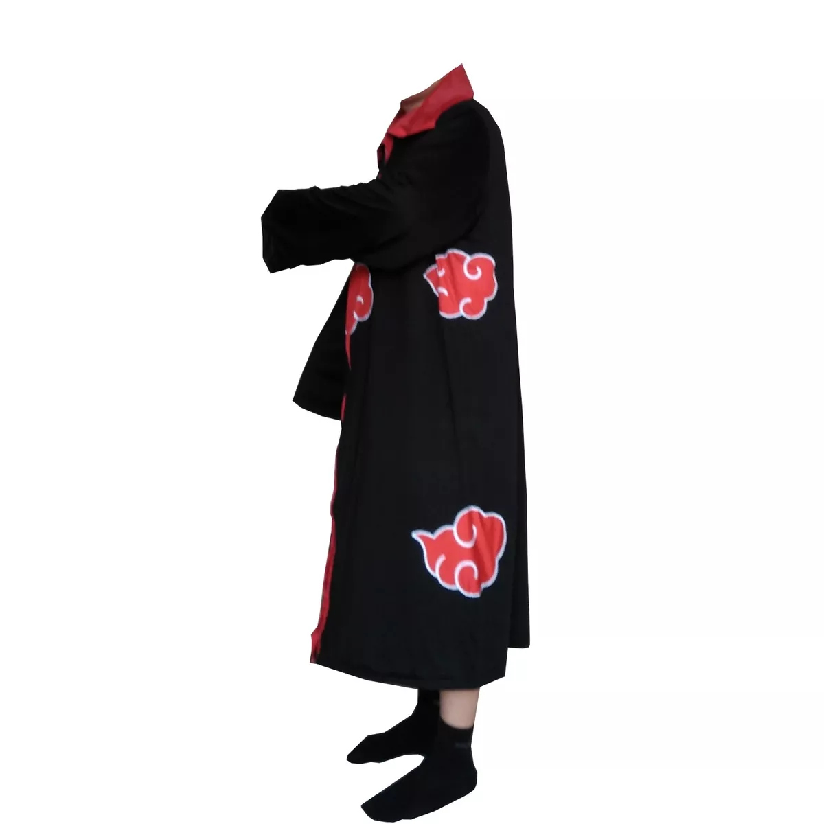 Kids Naruto Akatsuki Costume Child Cloak Robe Anime Cosplay Uchiha