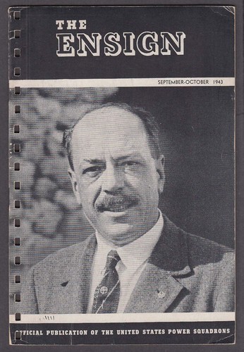 The ENSIGN Chief Commander US Power Squadron Henry A Jackson 9 10 1943 
