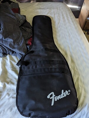 Fender Squier Bullet Electric Guitar Red + Black Case (basically new never used)