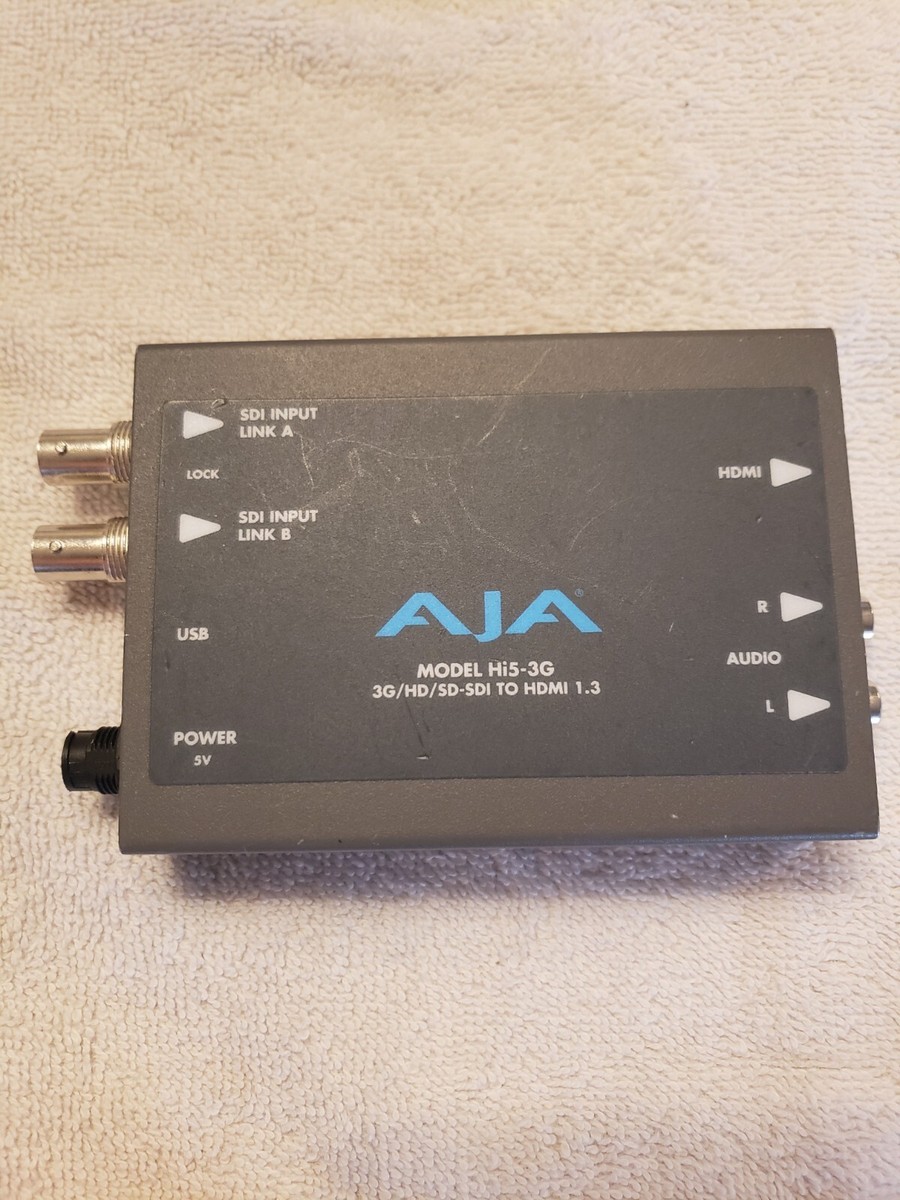AJA Video Systems Hi5-3G 3G / HD / SD-SDI to HDMI 1.3 Converter
