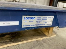 5000 LB LOCOSC PRECISION "LP7620" FLOOR SCALE PLATFORM - (NO READOUTS) - #30676