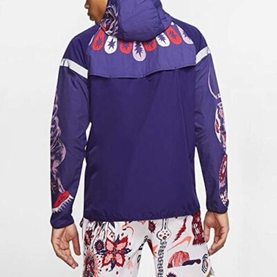 Men's Nike Windrunner Wild Run Jacket Purple Chinese Dragon CJ5820
