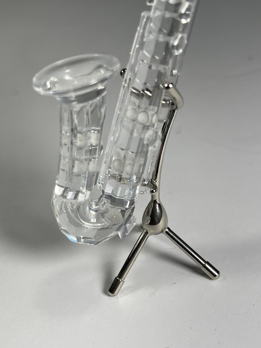 SWAROVSKI SAXOPHONE 211728 MINT RETIRED RARE 1997 4 1/4” | eBay