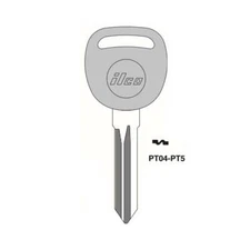 ILCO Cloneable Transponder Key Replacement for GM PT04-PT5  Z Keyway TP05GM-37.P