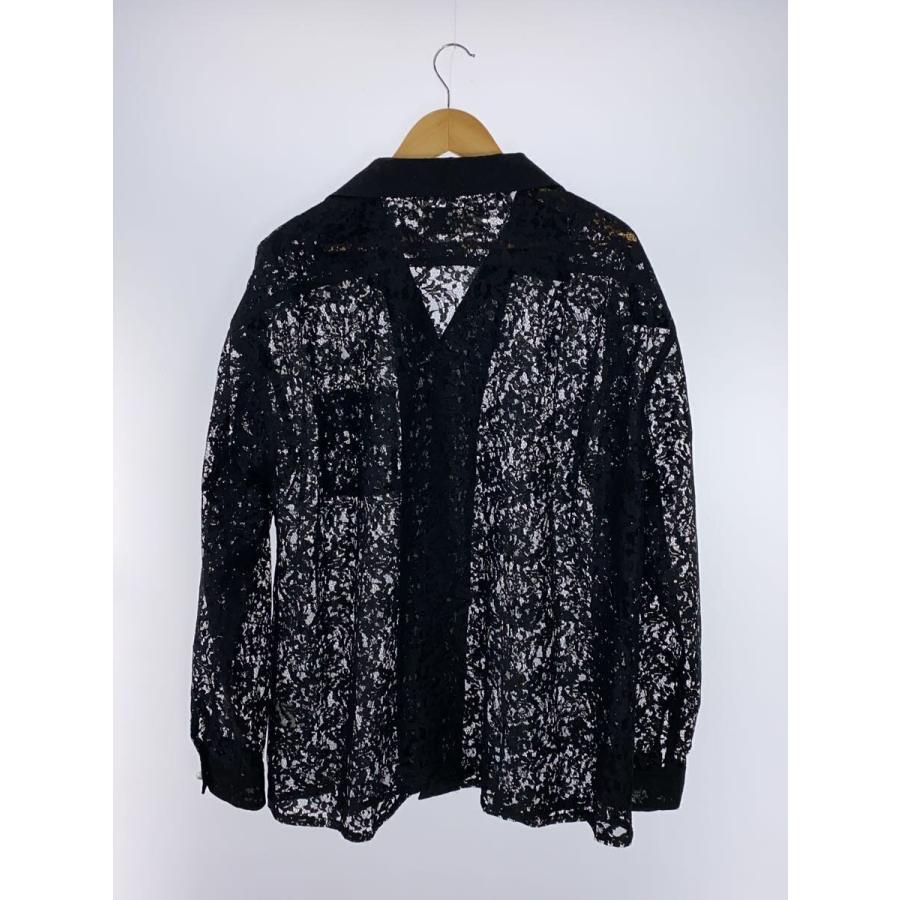 el conductor H FLOWER LACE OPEN COLLAR SHIRT L/S shirt Size: 2 