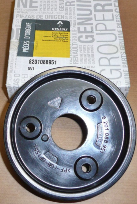 Cercle de pompe de direction assistée pour rénovation mécanique Renault Trafic II OE 8201088951
