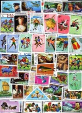 Maldives 500 Different Stamps New And Used