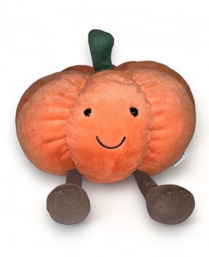 Jellycat AMUSEABLE PUMPKIN Soft Plush Toy NWOT CUTE Halloween Spooky Stuffed HTF