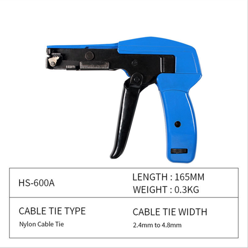 Kabelbinder Pistole Zug Festziehen Spanner Zip Draht Schnur Ordnung Verkabelung HS-600A - Bild 8 von 12