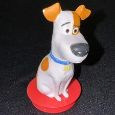 PVC Figure GOLDEN LINK  Cup Topper The Secret Life of Pets Movie MAX