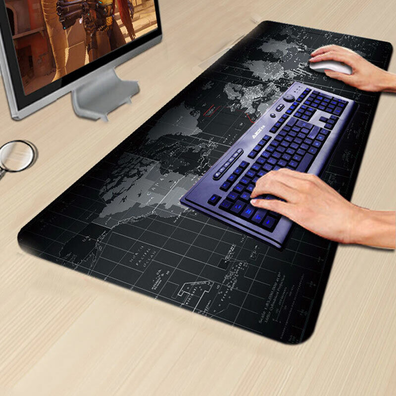 Empírico Contribuyente Presunción Extra Large Size Gaming Mouse Pad Desk Mat Anti-slip Keyboard Desk Mousepad  #US | eBay