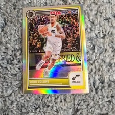 2023-24 Panini Nba Hoops Premium Stock - John Collins #97 yellow