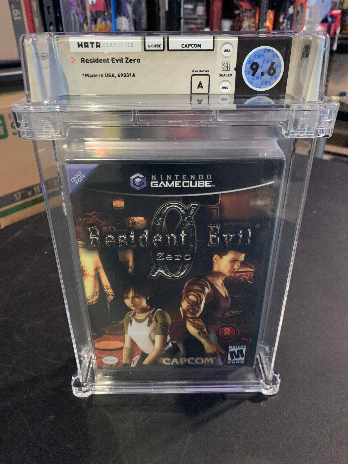 Resident Evil CODE: Veronica X GameCube New Sealed GRADED WATA 9.6/A