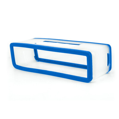 CLE Schutzhülle Soft Cover Case für Bose Soundlink Mini Blau Transparent 
