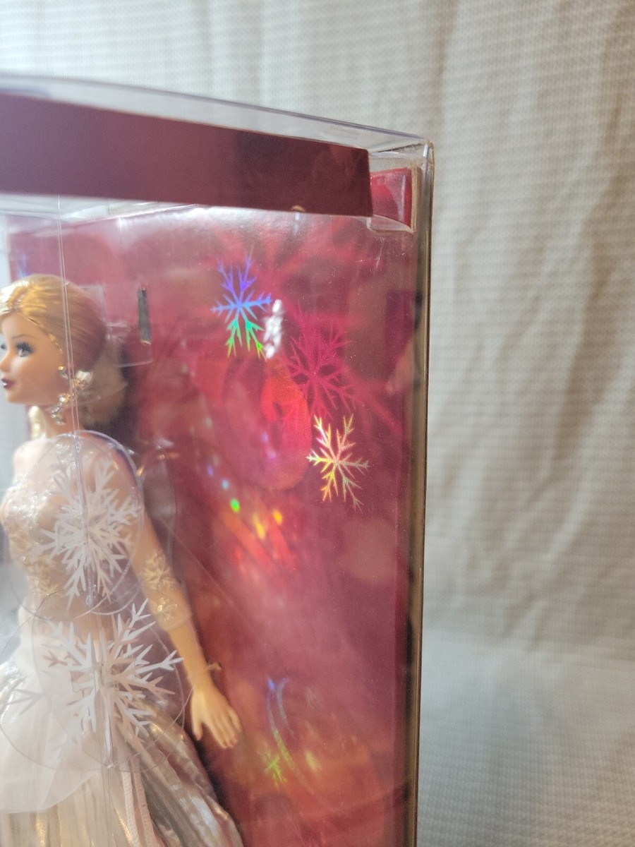 2008 Mattel #L9643 Holiday Barbie Doll New Celebrating 20 Years Of