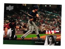 2010 Upper Deck #291b Ryan Braun Short bat barrel