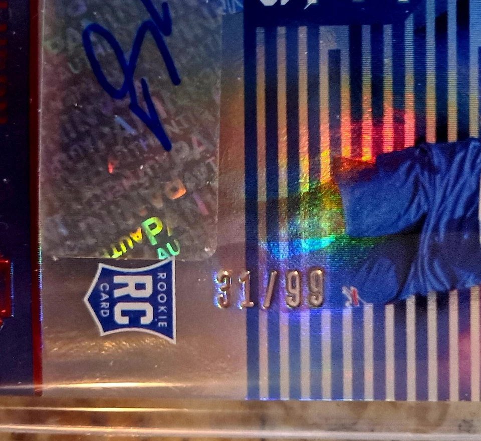 2021 Panini Illusions Marquez Stevenson Rookie Signs RC Auto #'d /99 - Image 2 of 2