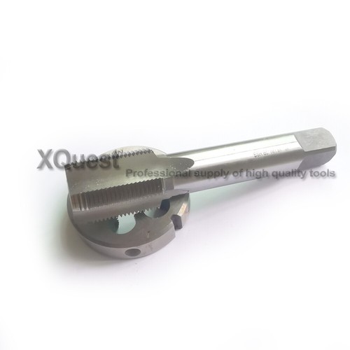2pcs HSS Machine Unified thread Plug Tap and die set UNC UN 1-8 1"-12 1-16-20 - Picture 4 of 6