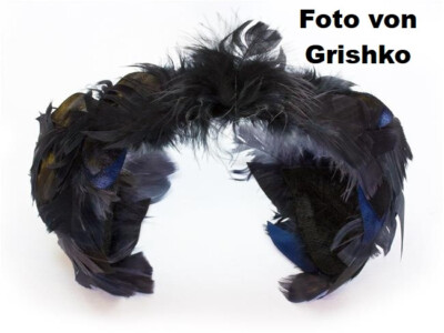 Schwanensee Odette Headdress von Grishko schwarz