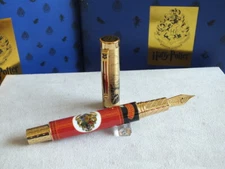 Montegrappa Special Edition Harry Potter Platform 9¾ Enamel Fountain Pen