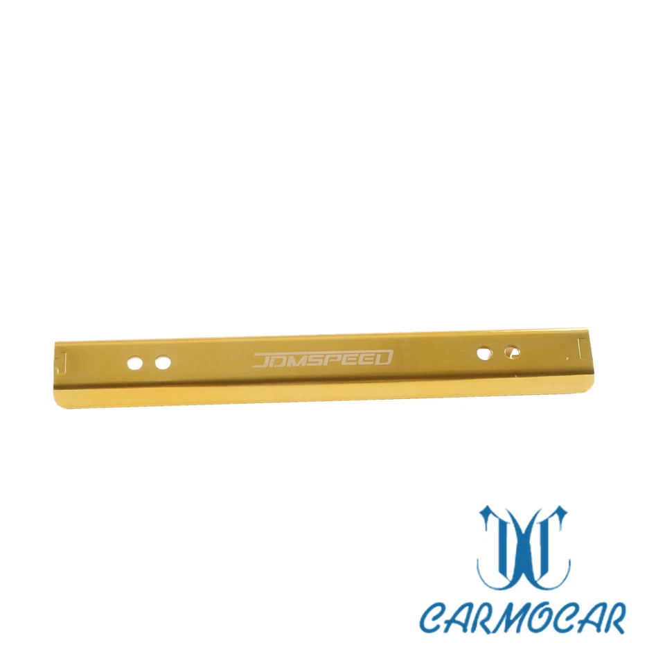 Gold Alunimun Universal Front Bumper License Plate Relocator Bracket Holder Bar Foto 4 de 4