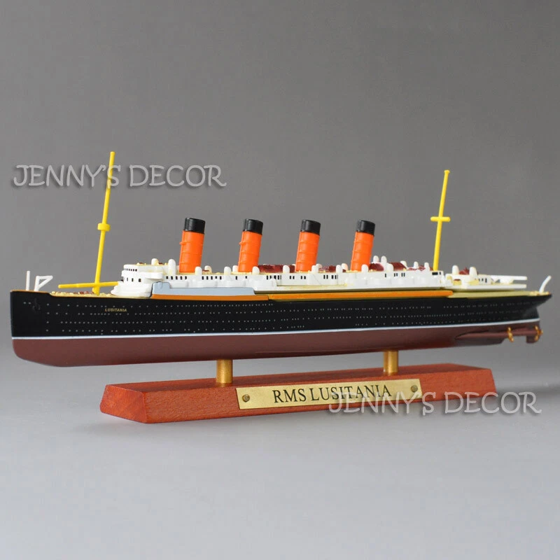 Atlas 1 1250 Diecast Ship Model Toys RMS Lusitania Cruiser Ocean
