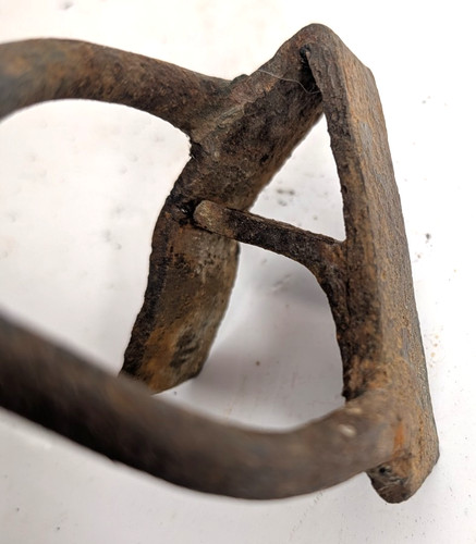 Antique Montana authentic Branding Iron:   "A" - 3" letter - 40" iron
