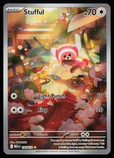 Stufful 154/132 Holo Illustrazione Rara Carta Pokemon Mega Evoluzione