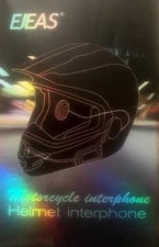 EJEAS Motorcycle Helmet Bluetooth Headset V6 Plus, 2-Way 1200M Intercom