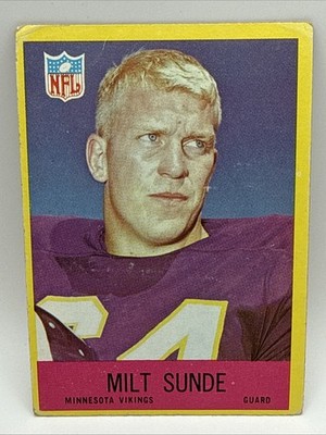 1967 Philadelphia - Milt Sunde #105 (RC)