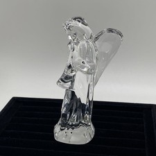 Baccarat Baccarat Crystal Figurine Angel Goddess Flute Trumpet No Box No.157