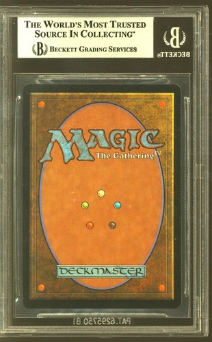 Magic MTG 7th Edition Seventh Ed FOIL Lord of Atlantis BGS 9 2x 9.5 NEAR MINT NM - Picture 2 of 2